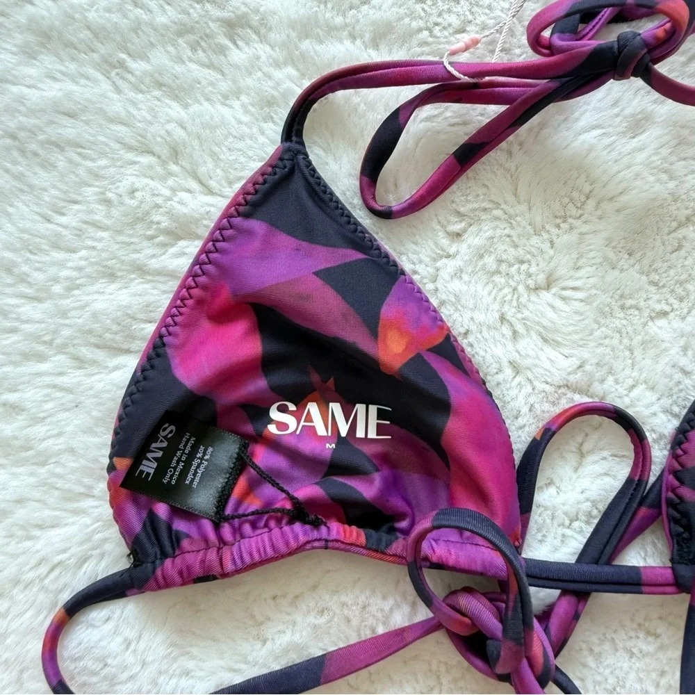 NWT!!! SAME women bikini top size M